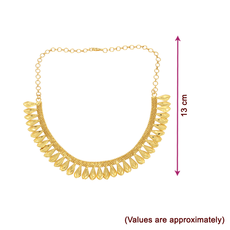 Goldplated Flower Necklace & Earring Collection Goldplated Flower Necklace & Earring Collection