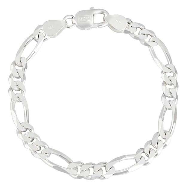 925 Sterling Silver Bracelet | Gift for Men and Boys 16g 925 Sterling Silver Bracelet | Gift for Men and Boys 16g