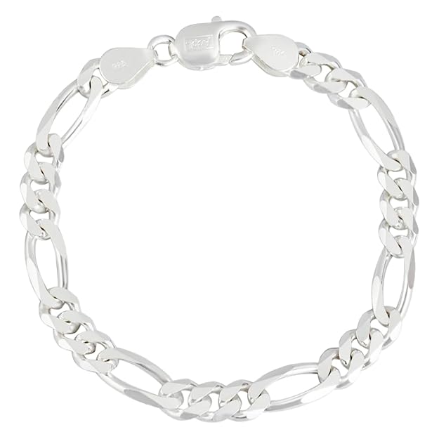 925 Sterling Silver Bracelet | Gift for Men and Boys 40g 925 Sterling Silver Bracelet | Gift for Men and Boys 40g