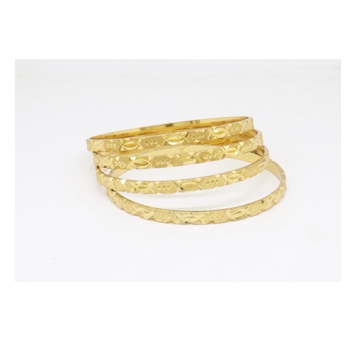 Gold Plated Bangles For Women & girls Set Of 2(2024008) Gold Plated Bangles For Women & girls Set Of 2(2024008)