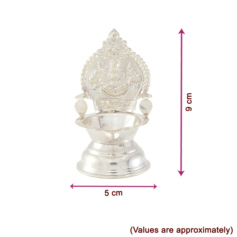 Silver Diya | Traditional Lamp for Pooja & Gifting Silver Diya | Traditional Lamp for Pooja & Gifting