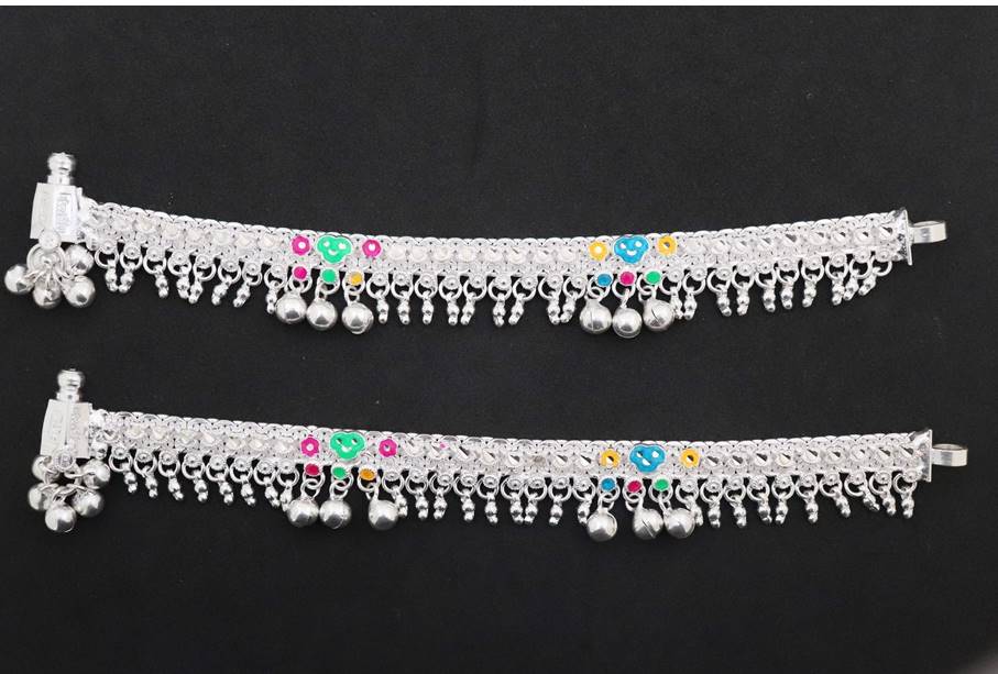 Silver Anklets for Baby (0 -1years) 10363