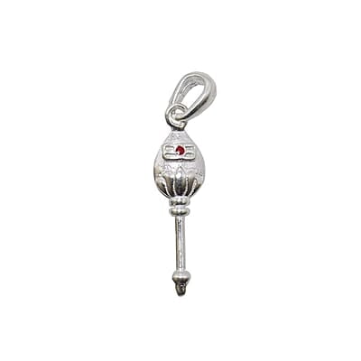 SRIMATHI JEWLLERS Silver Lord Murugan Vel Pendant 925 SRIMATHI JEWLLERS Silver Lord Murugan Vel Pendant 925