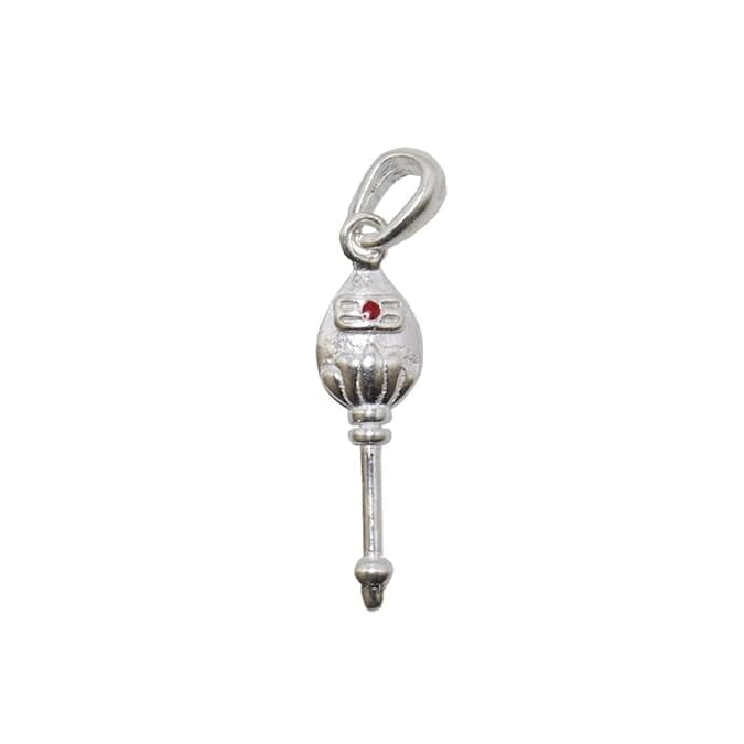 SRIMATHI JEWLLERS Silver Lord Murugan Vel Pendant 925 SRIMATHI JEWLLERS Silver Lord Murugan Vel Pendant 925