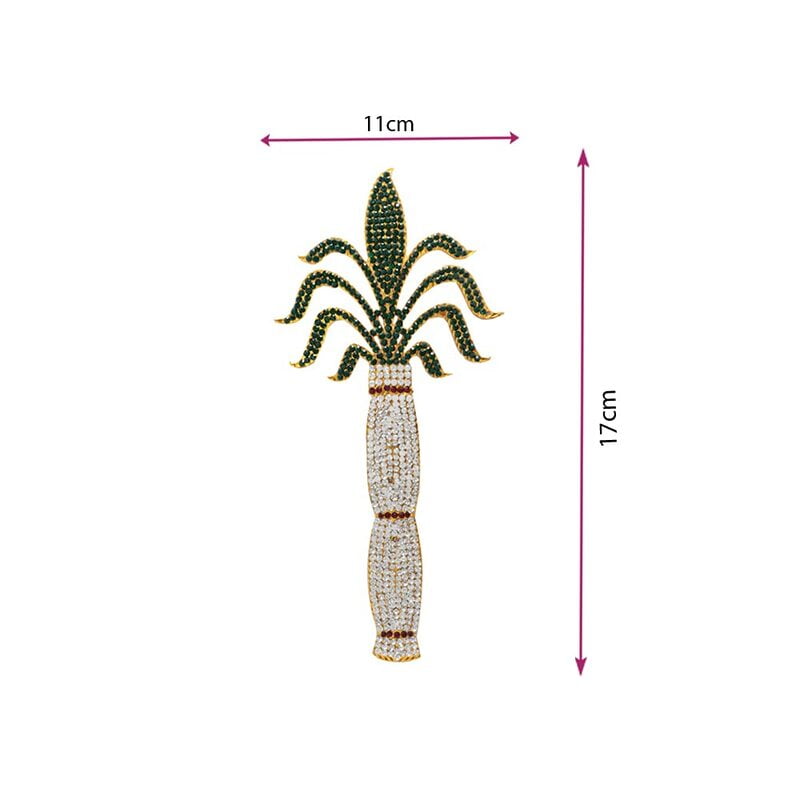 God Ornament Karumbu/Sugar Cane - god Decorative Ornament Stone Work Temple Deity Pooja Purpose