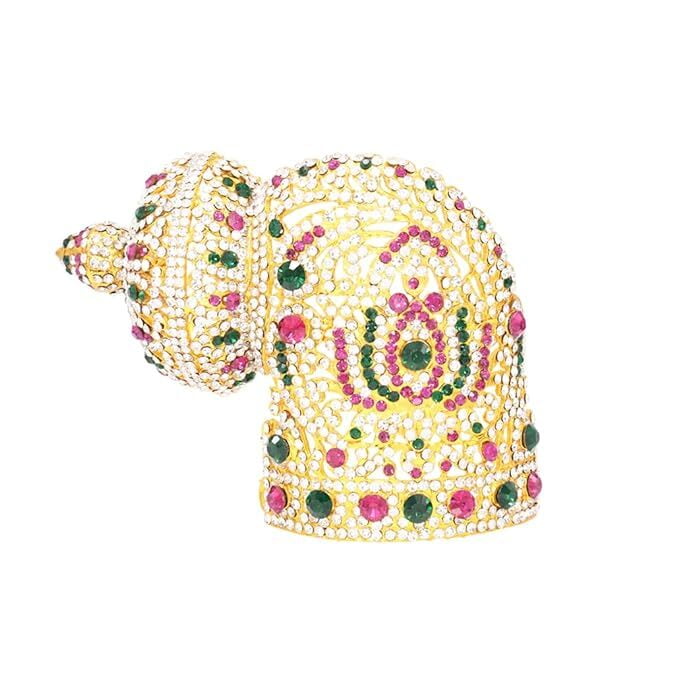Multi Stone Crown Andal Kireedam Crown Multi Stone Crown Andal Kireedam Crown