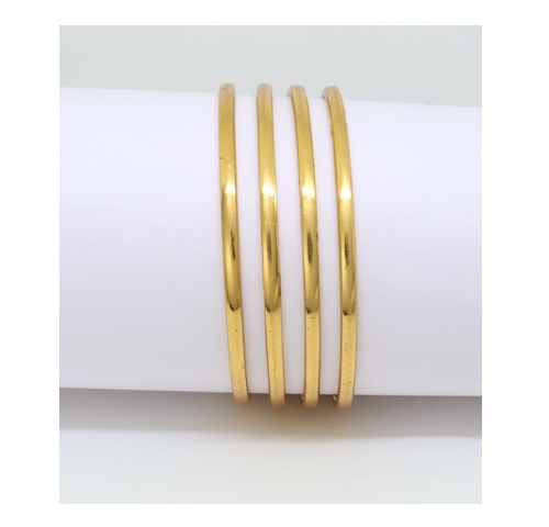Gold Plated Bangles For Women & girls Set Of 2 Gold Plated Bangles For Women & girls Set Of 2