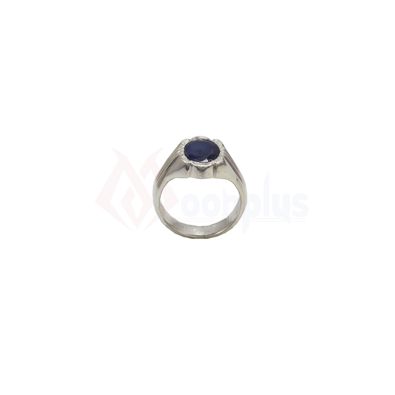 92.5 Sterling Silver Ring Gemstone blue stone Men 92.5 Sterling Silver Ring Gemstone blue stone Men
