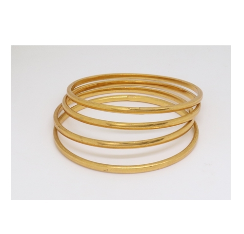 Gold Plated Bangles For Women & girls Set Of 2 Gold Plated Bangles For Women & girls Set Of 2