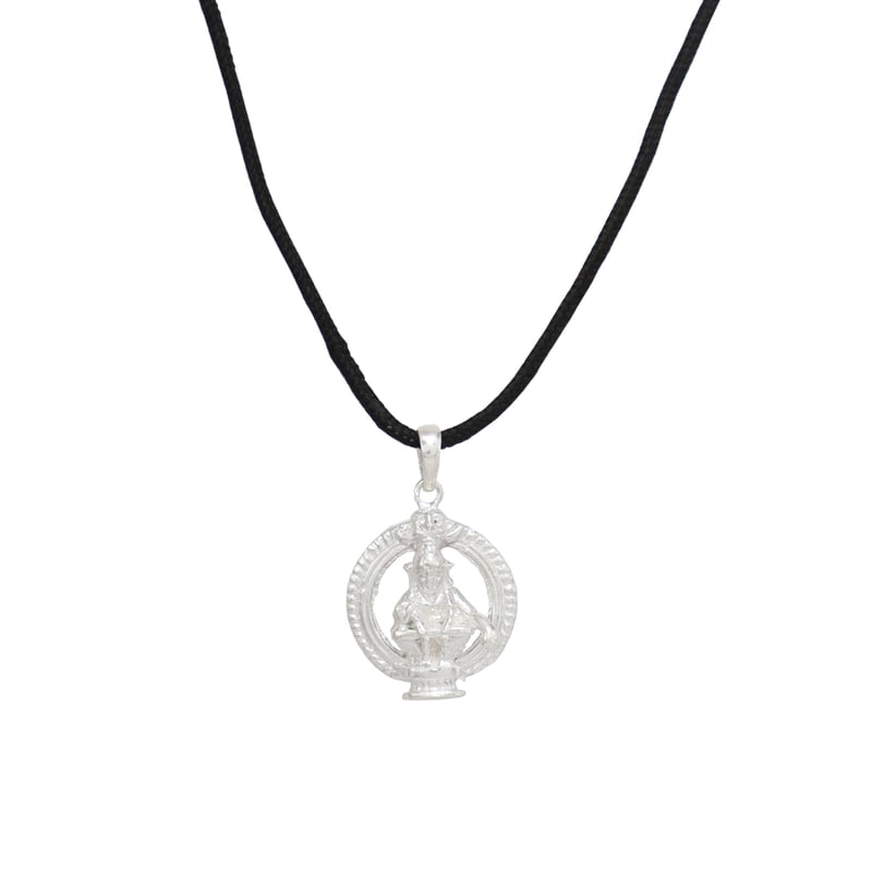 SRIMATHI JEWLLERS Sterling Silver (92.5% purity) God Ayyappa Pendant for Men & Women Pure Silver Lord Ayappa Locket for Good Health & Wealth SRIMATHI JEWLLERS Sterling Silver (92.5% purity) God Ayyappa Pendant for Men & Women Pure Silver Lord Ayappa Locket for Good Health & Wealth