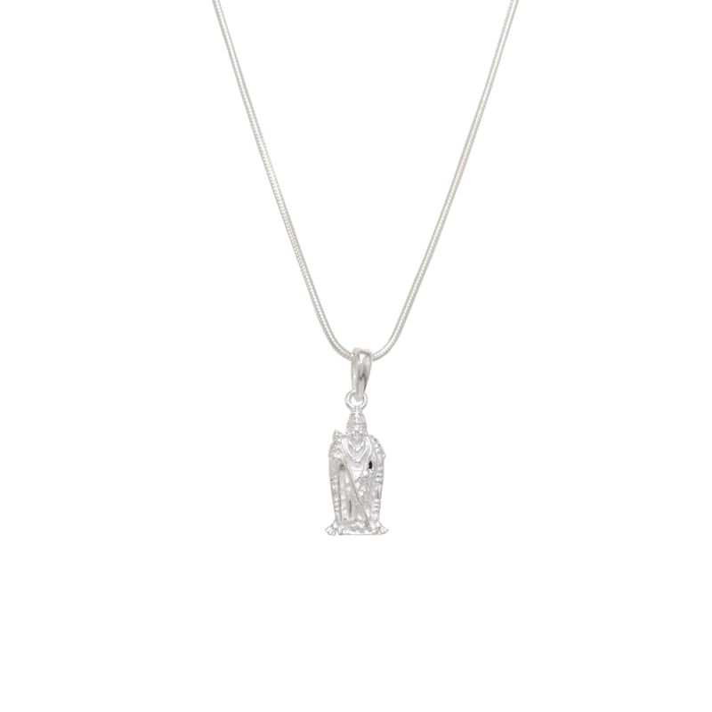 Sterling Silver (92.5% purity) God murugan Pendant for Men & Women Pure Silver Lord Locket for Good Health and Wealth Sterling Silver (92.5% purity) God murugan Pendant for Men & Women Pure Silver Lord Locket for Good Health and Wealth