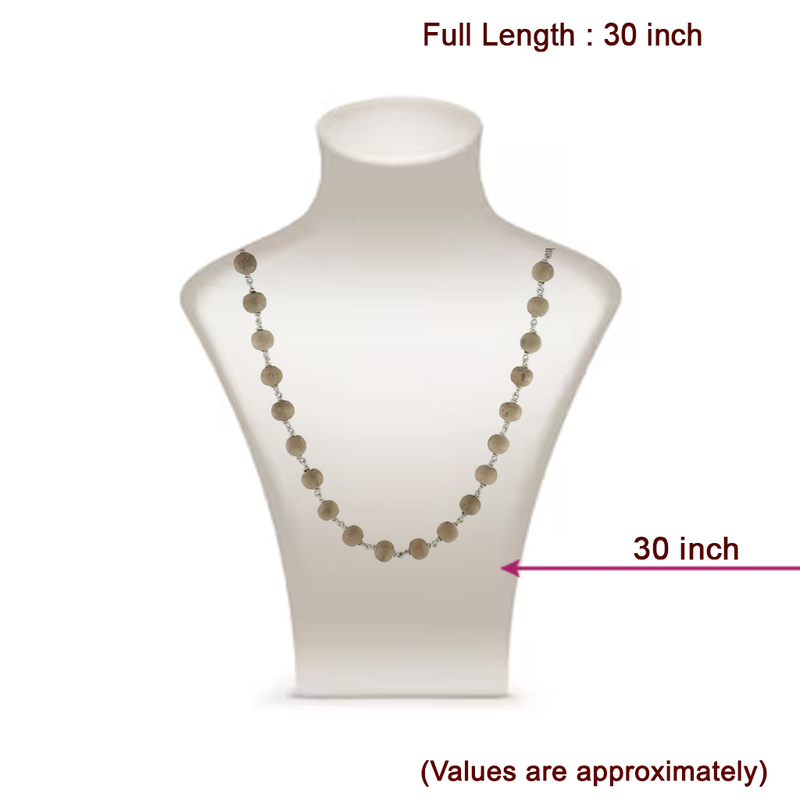 Silver Chandan Mala - 925 Silver Tied for Men & Women Silver Chandan Mala - 925 Silver Tied for Men & Women