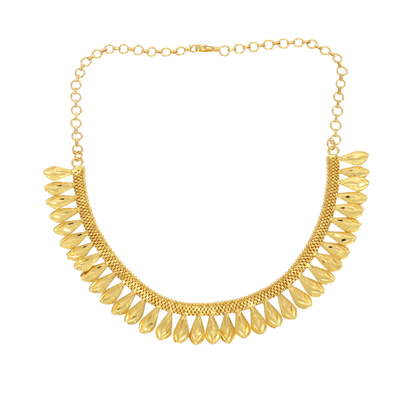 Gold tone flower necklace Gold tone flower necklace