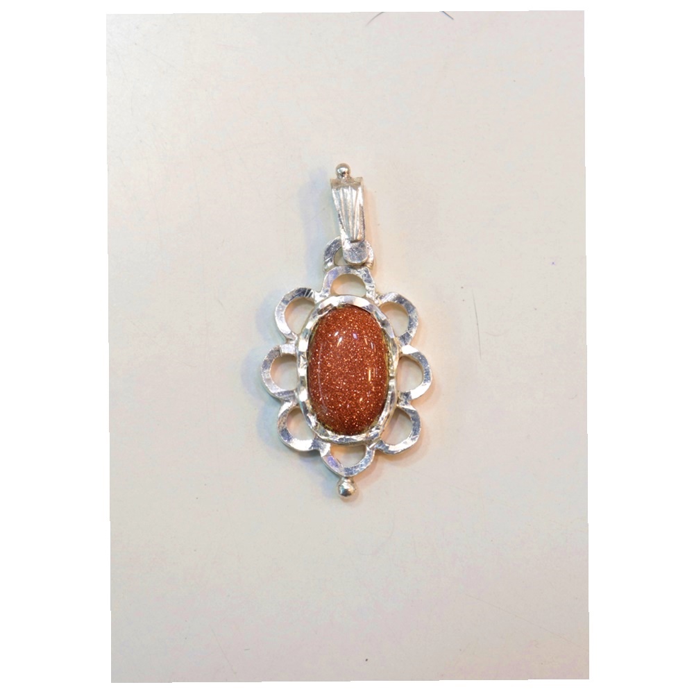 Sunstone silver pendant Sunstone silver pendant